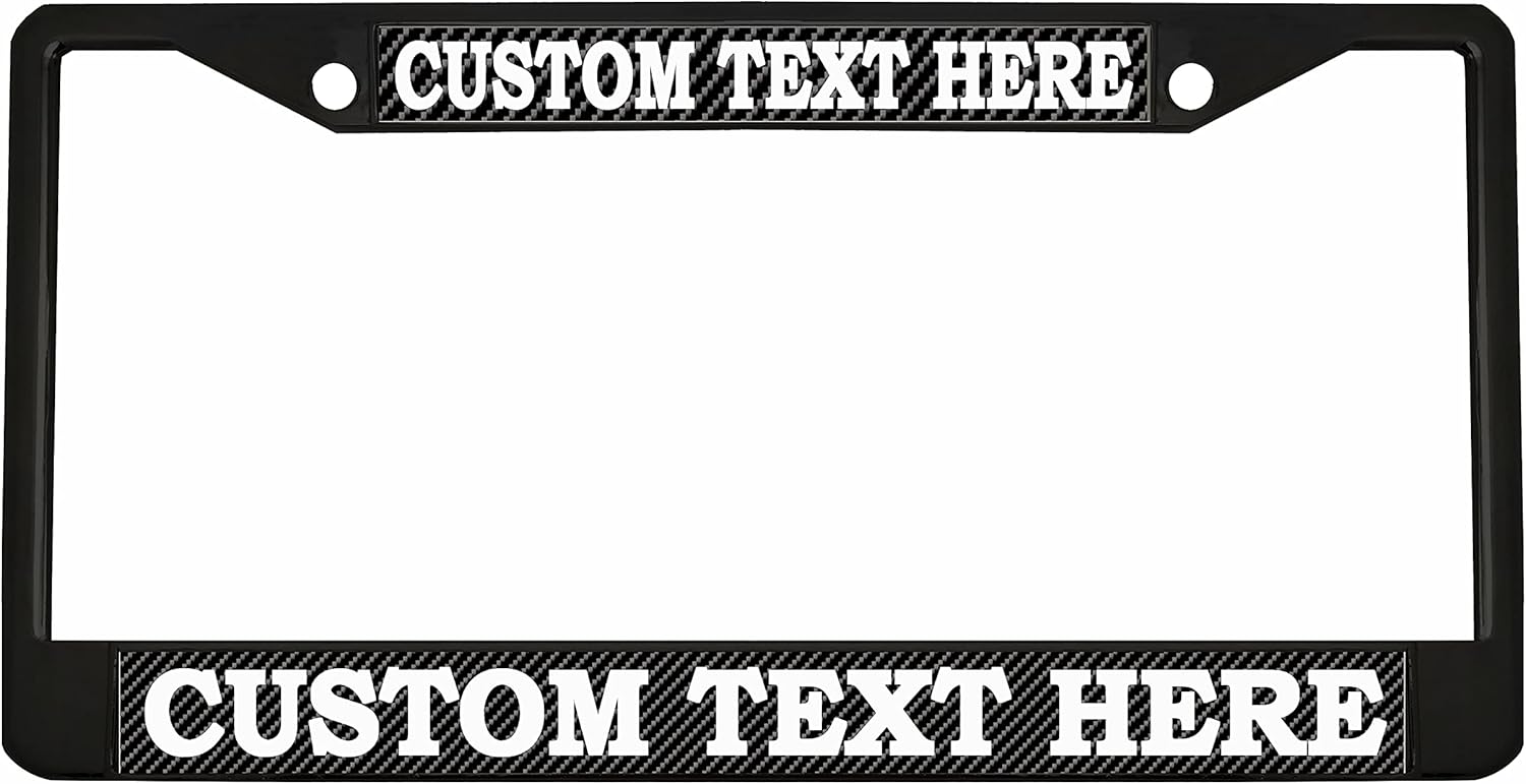Mama Bear Stainless Steel Auto License Plate Frame Car Tag Holder, Multiple Colors/Great Gift for Momma Bears, Expecting Mothers, Baby Shower (Black/Carbon/Lime Green)