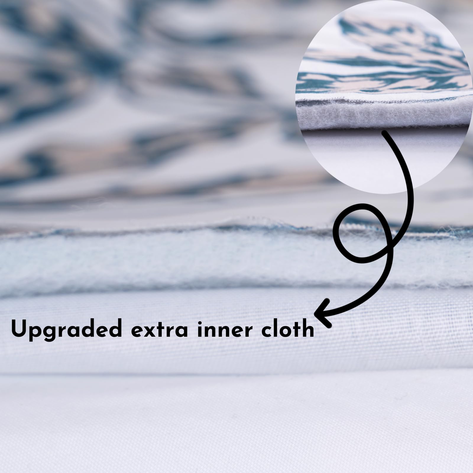 Copriasse per stiro 165x65 cm, imbottitura 6 mm in cotone e feltro, motivo foglie. Fissaggio sicuro con 3 velcro, gancio S ed elastico. Rivestimento resistente che aiuta a stirare in modo uniforme.