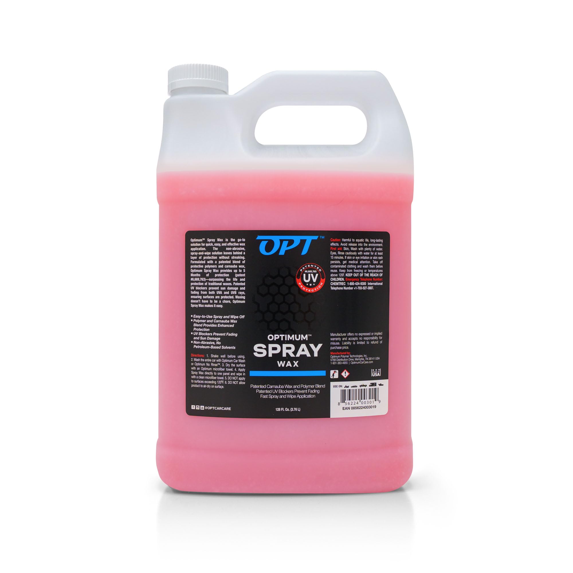 Optimum Car Wax - 1 Gallon - SW2008G