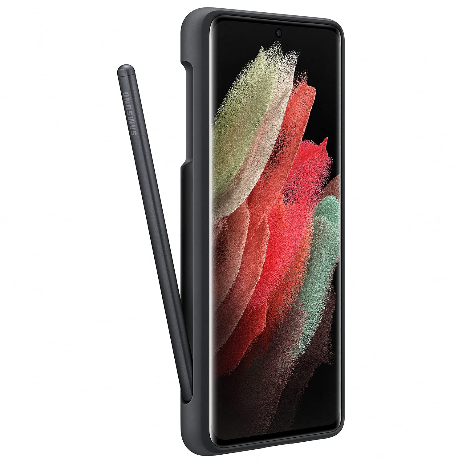 Amazon.com: Samsung Galaxy S21 Ultra 5G Silicone Cover with S Pen 