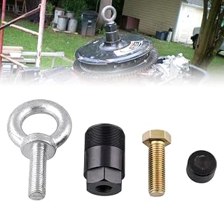 RYANSTAR RACING Outboard1 1/2" -16 Flywheel Puller Removal Tool with Lift Ring and Crankshaft Protector Compatible with Mercury Mariner Compatible withce Yamaha