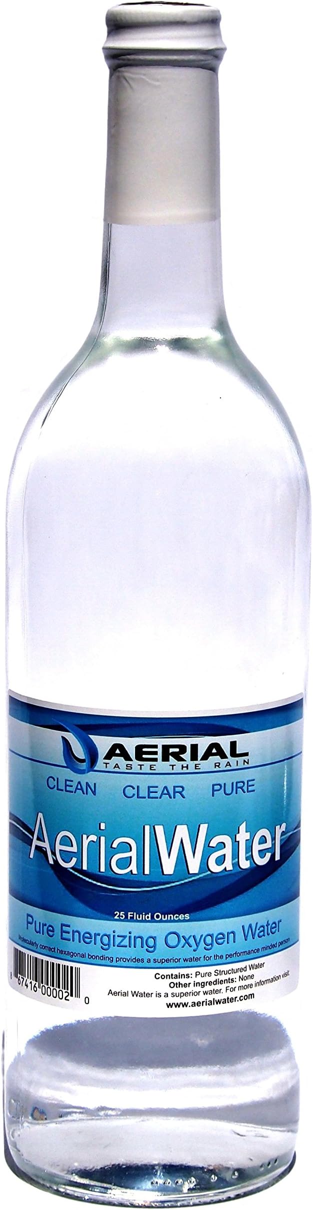 Aerial Water - Truly Structured Water 25oz Glass Bottle
