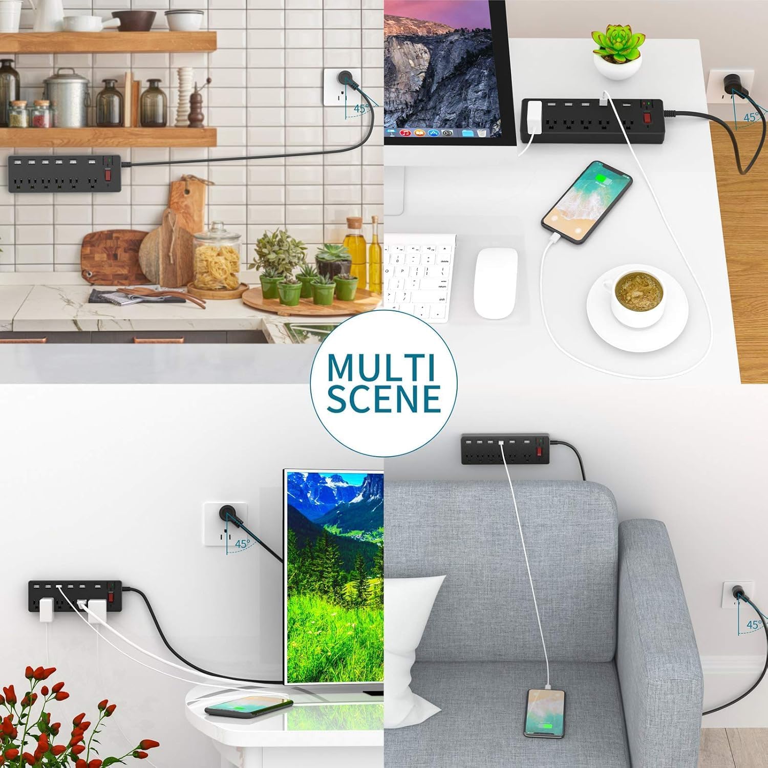 bototek Surge Protector in various usage scenarios