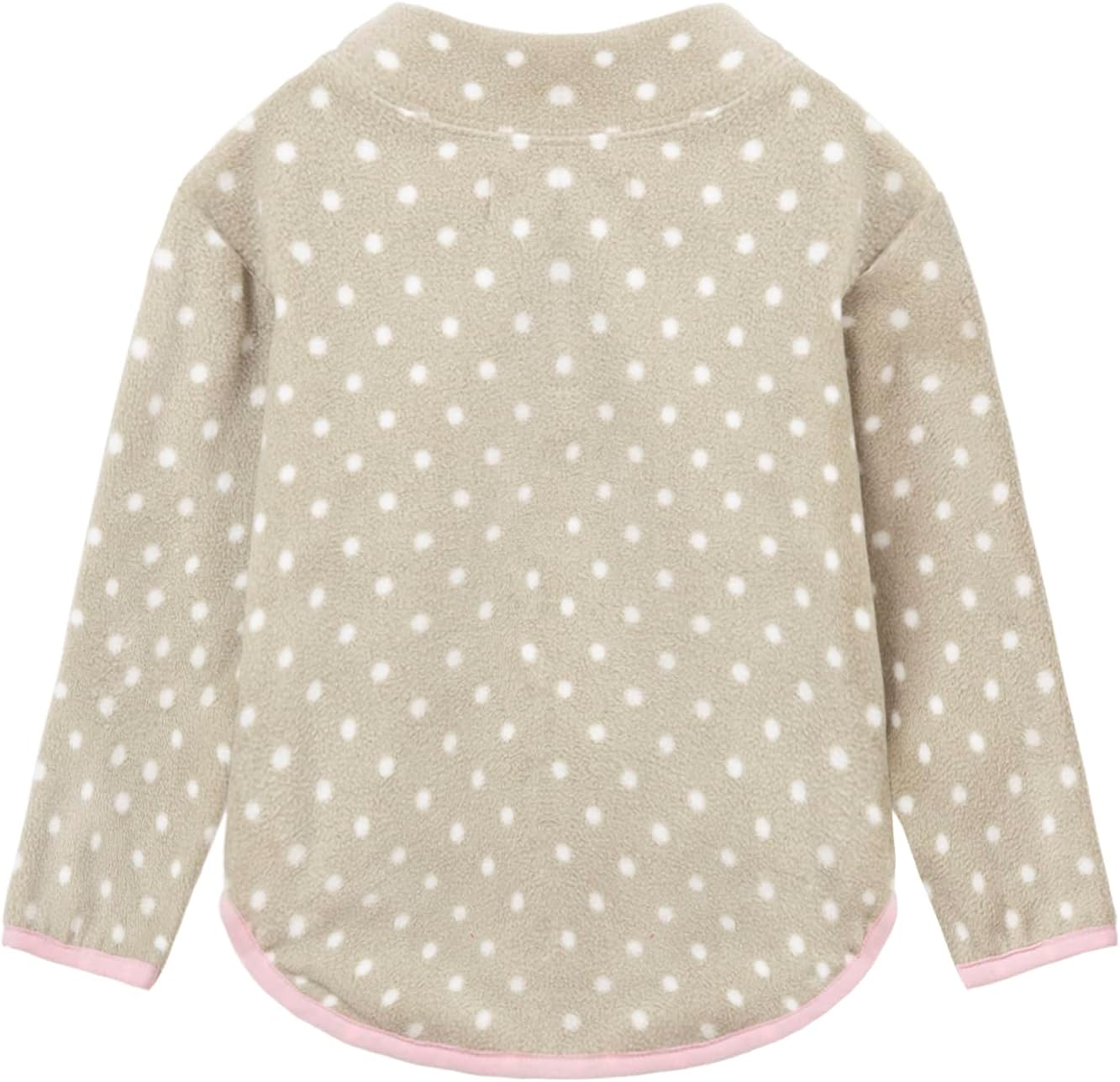 Mud Kingdom Little Boys Girls Polar Fleece Pullover Sweatshirts Lightweight Mock Neck Long Sleeve Warm Casual Winter