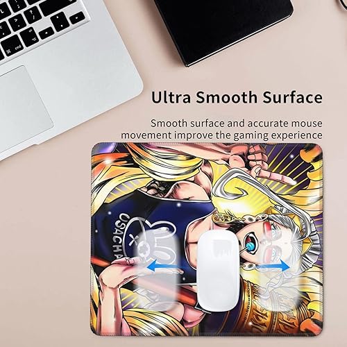 Miniatura 4 de Record Anime of Ragnarok - Alfombrilla de mouse de goma ultra gruesa de 0.118 pulgadas (0.118 in), alfombrilla de mouse grande antideslizante para