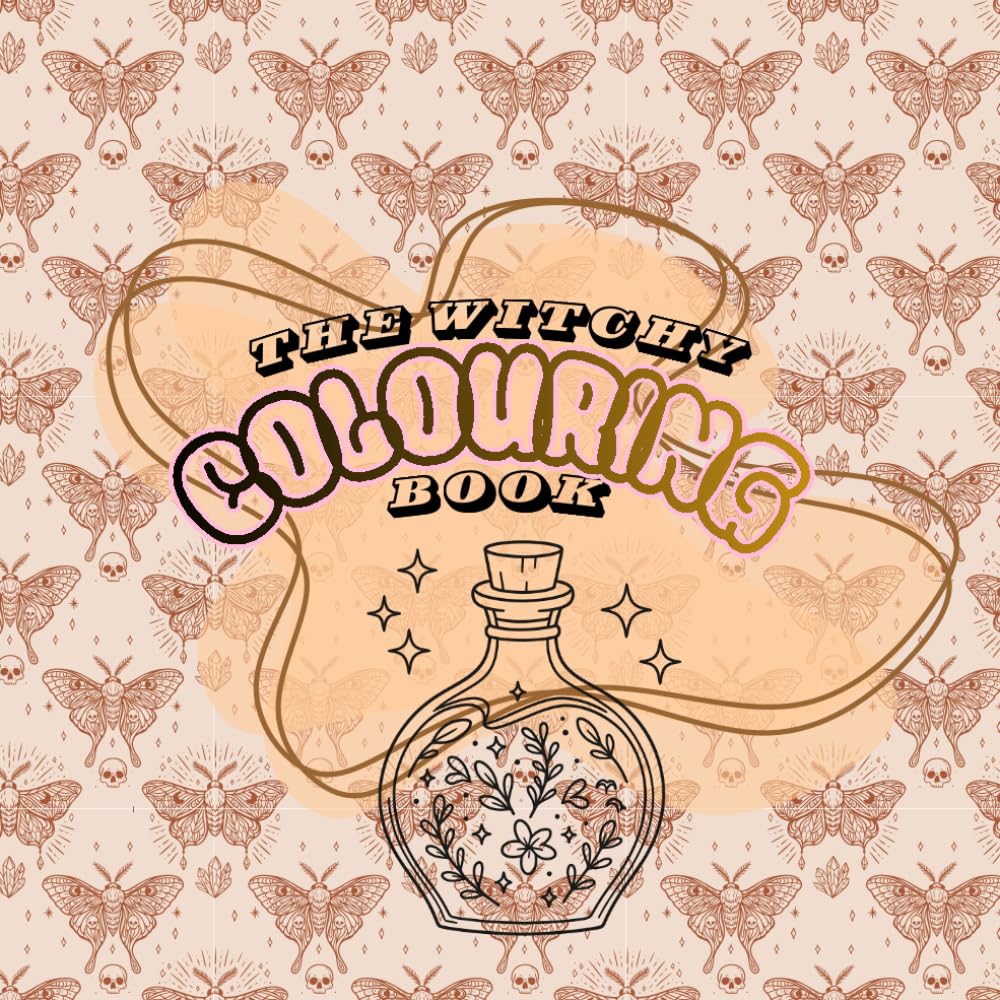 The WITCHY colouring book