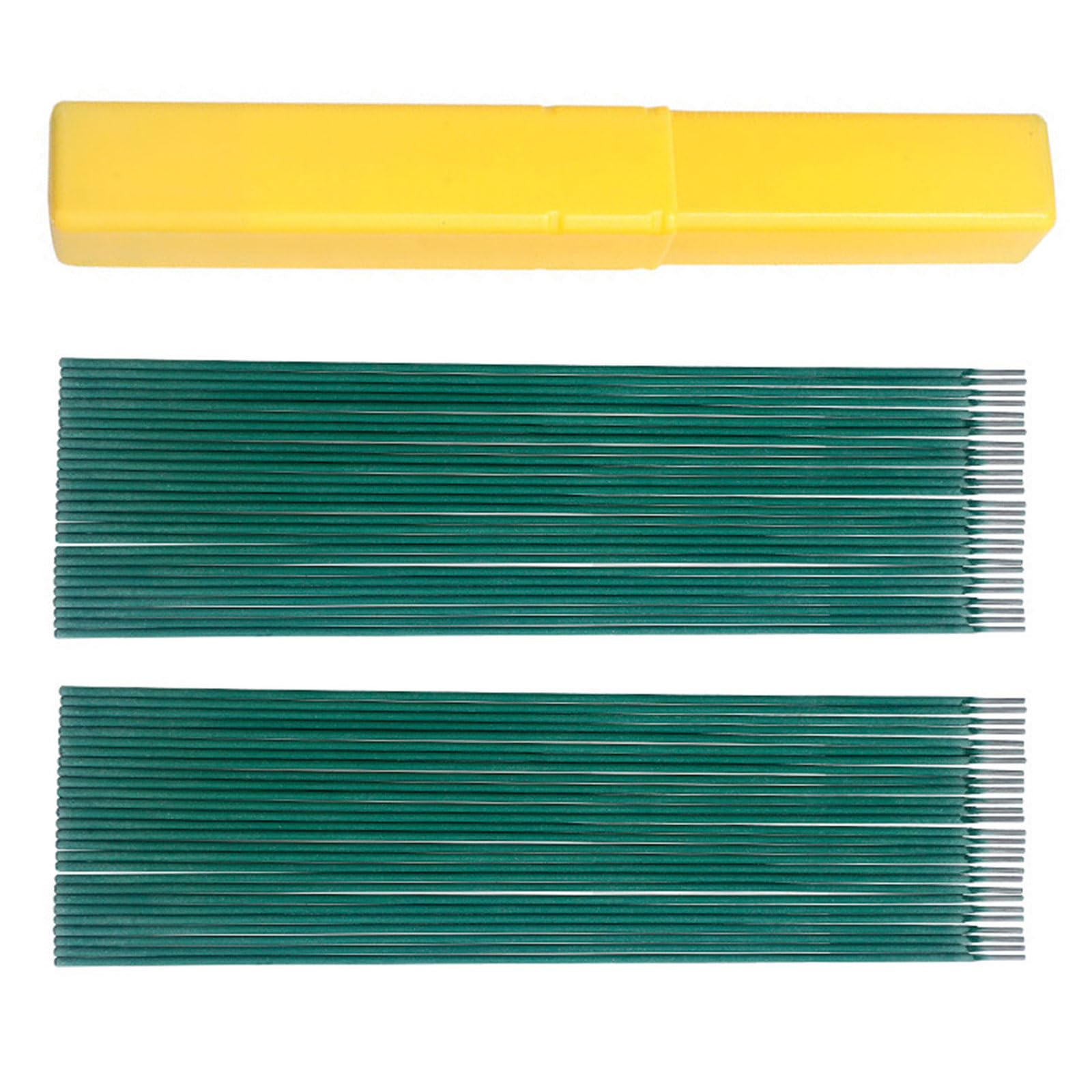 Aqvjd 100Pcs With Box Splatter Welding Rod Electrodes 300Mm Length Carbon Steel Welding Stick Electrodes For Stable Efficient Use Mild Steel Shafts