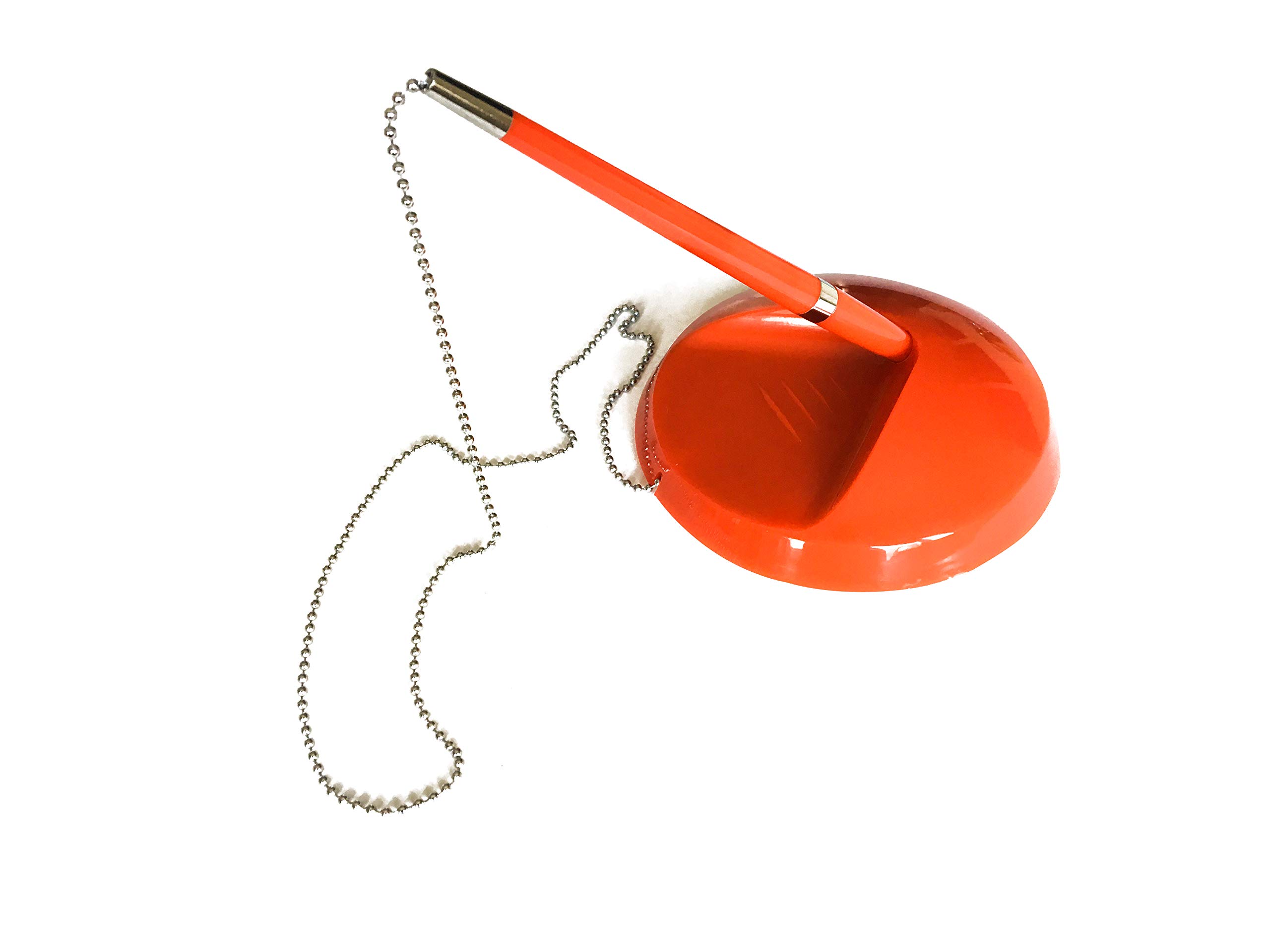 Red Reception Pen On Chain with Stand - Ideal for Home,School,Bank