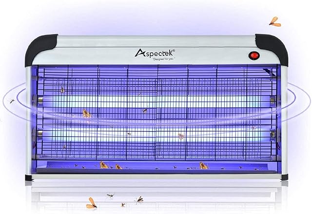 ASPECTEK Professional Electronic Indoor Insect killer,Bug Zapper,Fly Zapper,Mosquito Killer,30W UV Bulbs for Home & Commercial Use (UK PLUG)