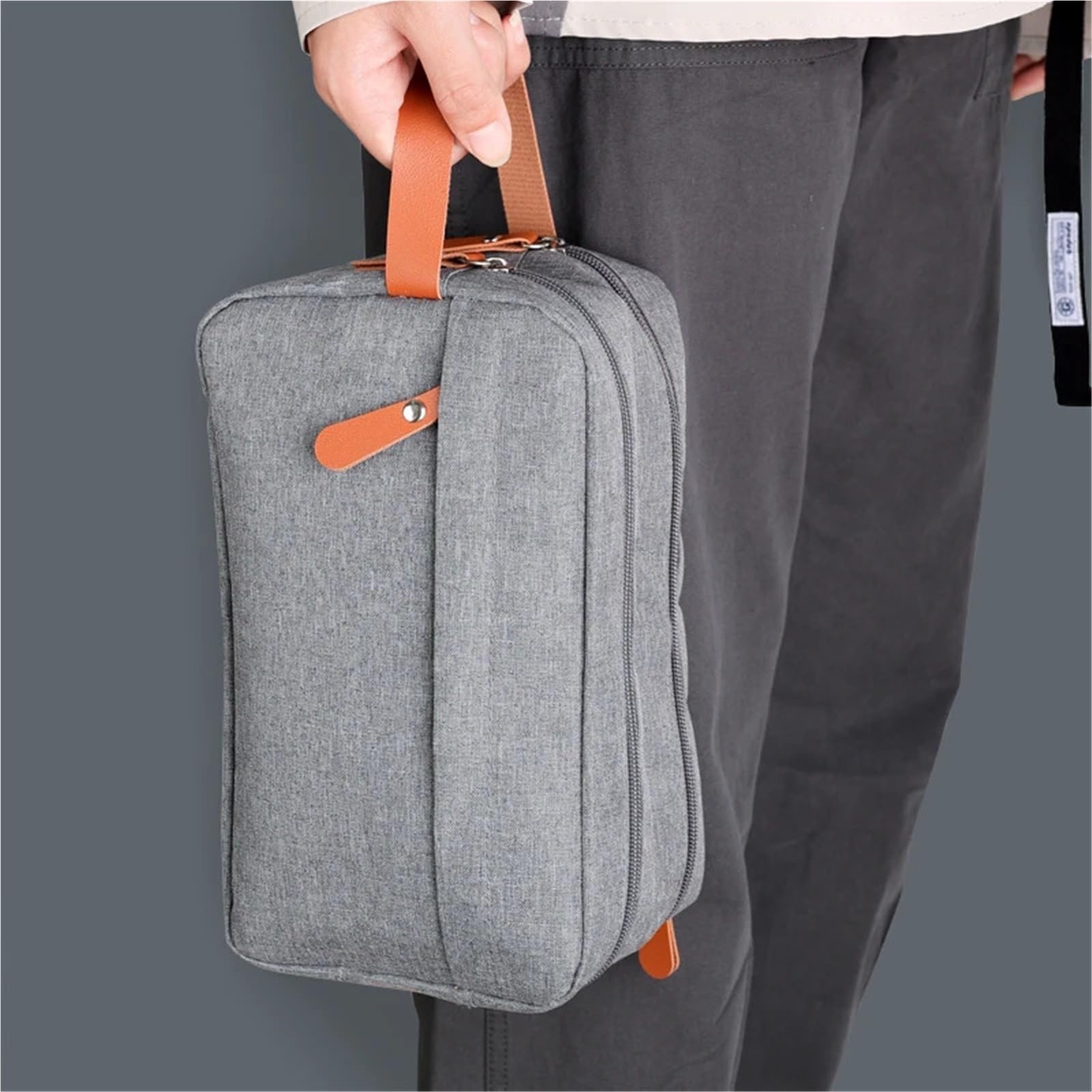 Neceser Bolsa de Aseo Colgante for Hombre, Bolsa de Lona Impermeable, Bolsa de Aseo de Viaje for Hombre, Bolsa organizadora de Almacenamiento de artículos de tocador for Hombre para Hombre(Blue)
