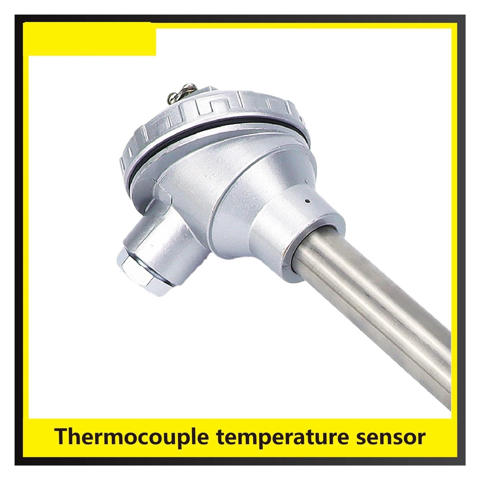 Czujnik wysokiej temperatury, Termopara typu K 1300c Czujnik wysokiej temperatury do sondy z ceramiczną rurką ochronną tlenku glinu