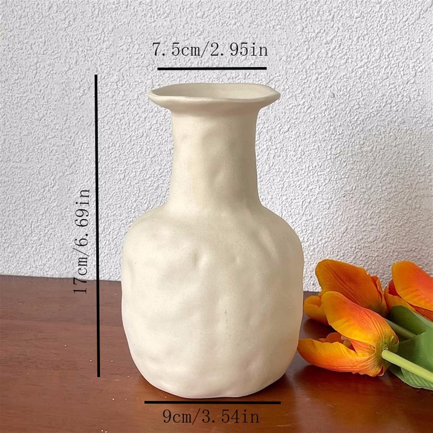 萩焼 天寵窯元 兼田昌尚 花瓶 アンティーク 萩焼 天寵山8代