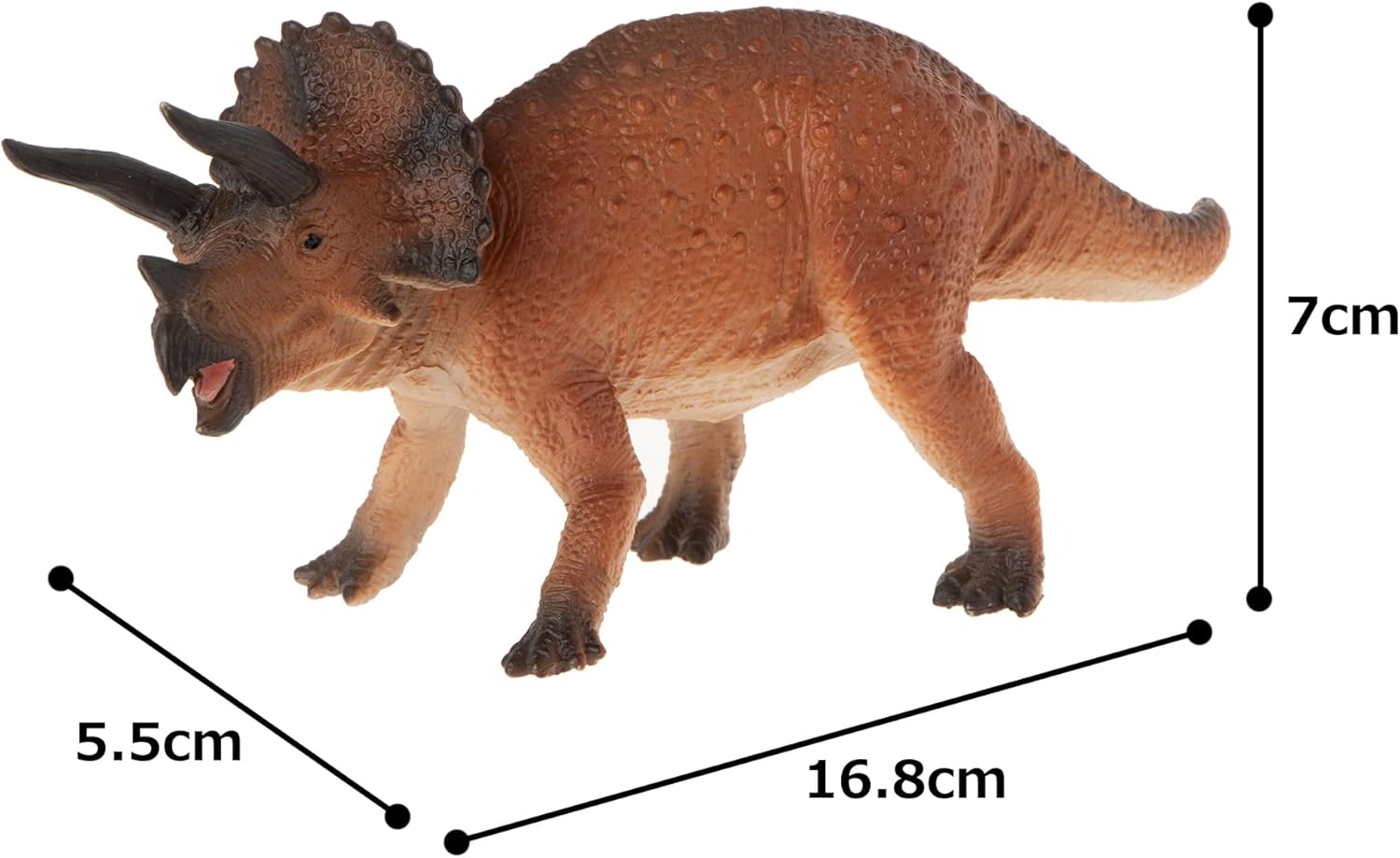 MOJO Triceratops Realistic Dinosaur Hand Painted Toy Figurine