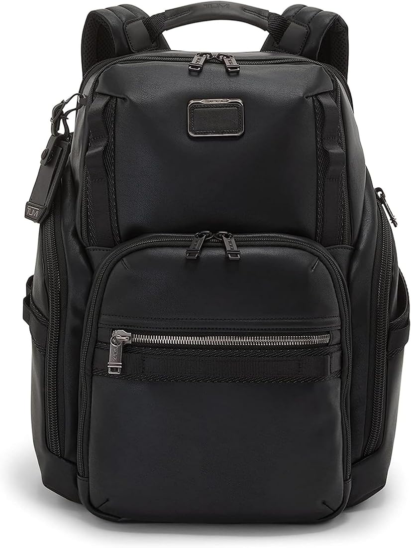 TUMI オーバーナイトバック Buy TUMI Men's Search Backpack, Black Leather, One Size, Modern at