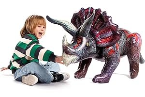 JOYIN Inflatable Dinosaur Decorations: Triceratops