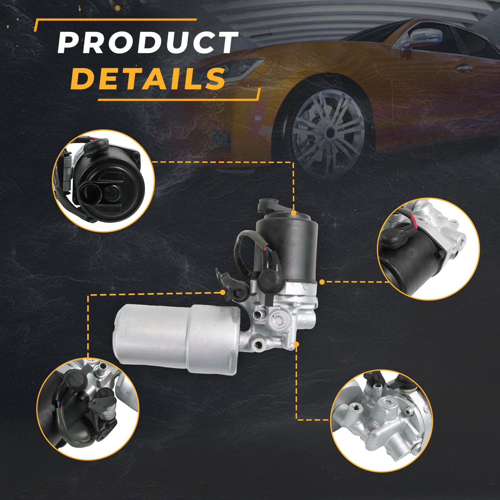 Amazon.com: Noptul ABS Pump Brake Booster Motor Accumulator