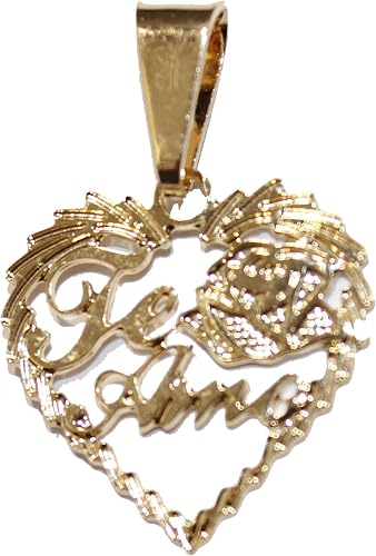 Heart Pendant 18k Gold Plated Pendant 