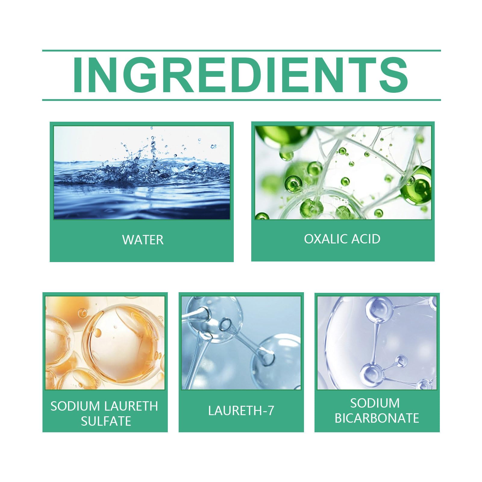 Total Lot de 2 sprays nettoyants hygiéniques et frais pour salle de bain à l'acide oxalique hautement concentré, contre le calcaire et la saleté, vaporisateur, détartrant 100 ml, spray nettoyant pour
