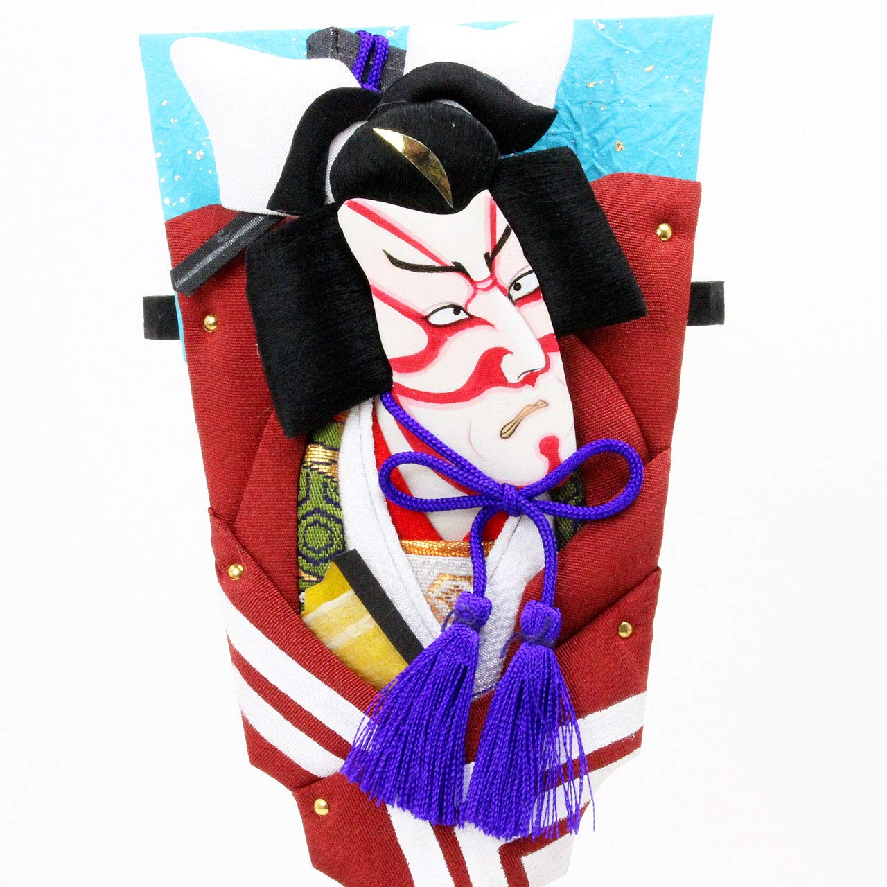 Amazon | 人形の久月 7号 歌舞伎十八番 豆羽子板 日本製 お土産 (暫