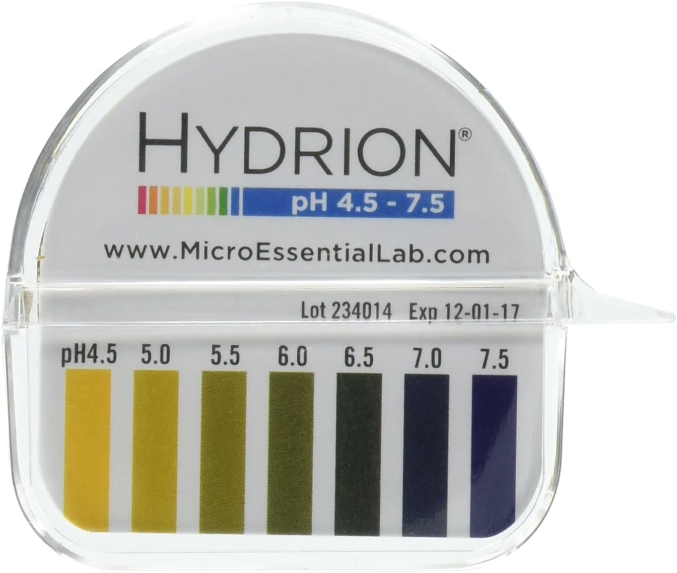 Micro Essential Laboratory Inc Hydrion PH Test Paper 334