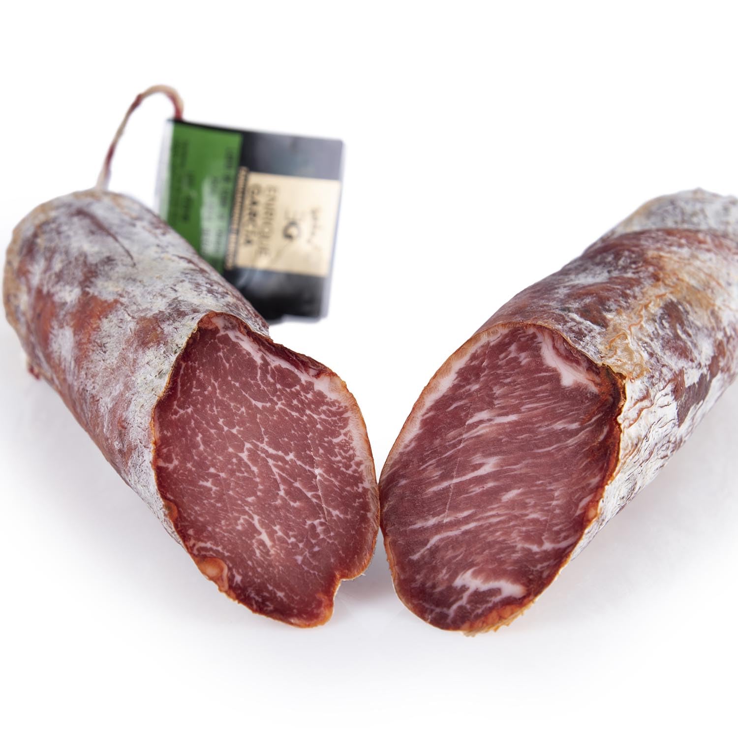 ENRIQUE GARCÍA - Lomo de Cebo de Campo Ibérico, 75% Raza Ibérica, Una Pieza Envasada al Vacío, 1300 g Aprox