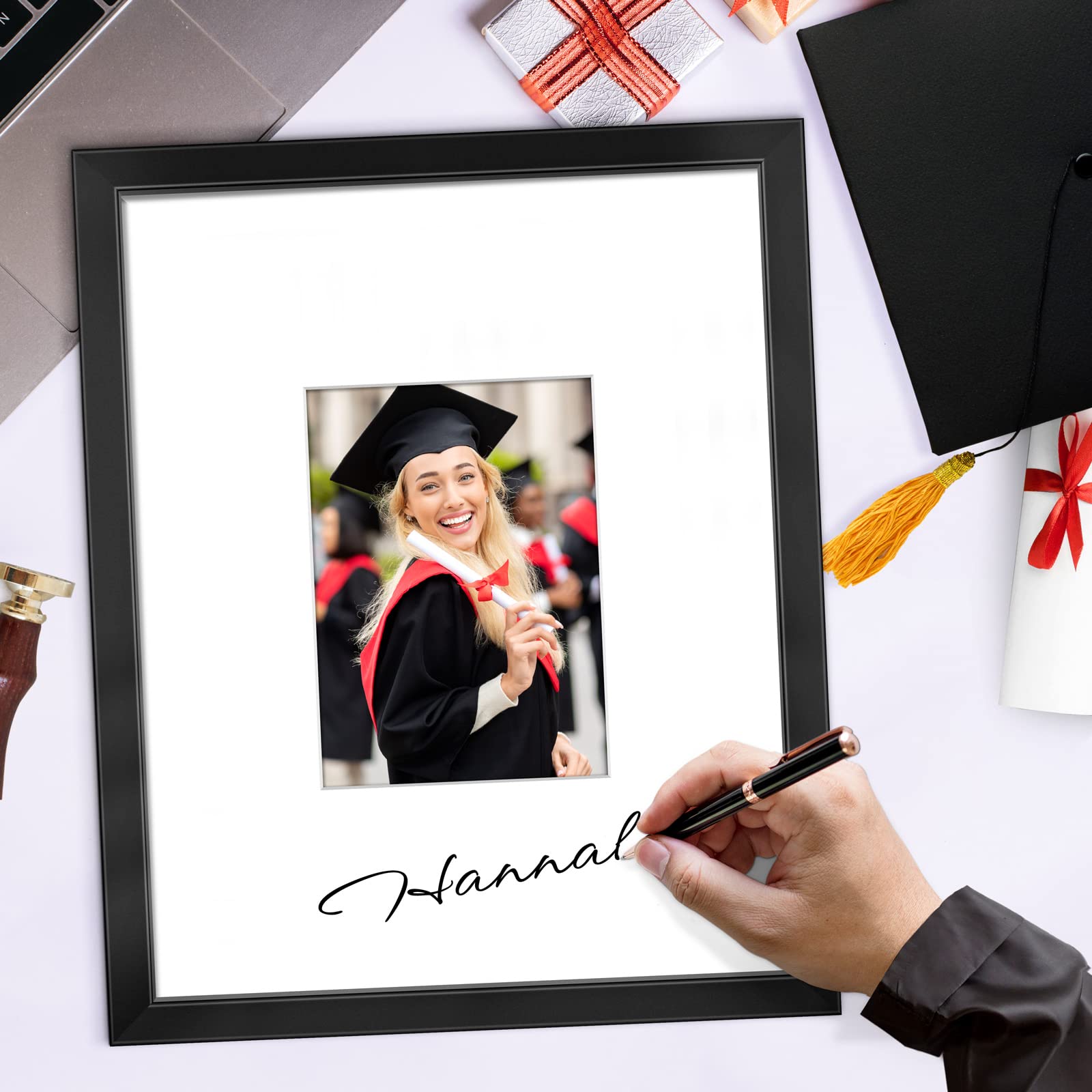 Signable Photo Frame 16x20 wedding picture frame | Honestweddingadvice.com