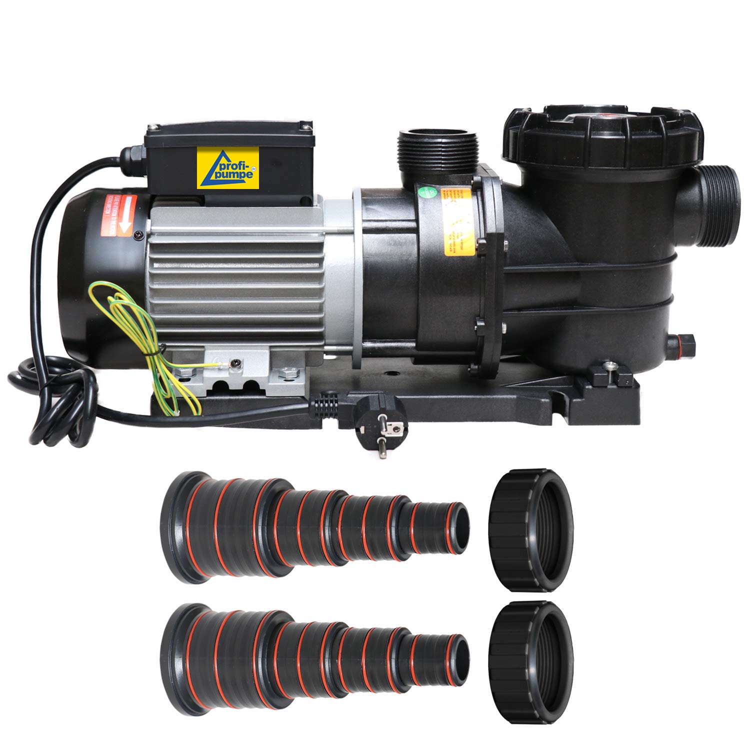 POMPA FILTRO PISCINA AMUR Pompa per piscina 1100 W Pompa filtro per piscine Pompafiltro piscina da 1100 W