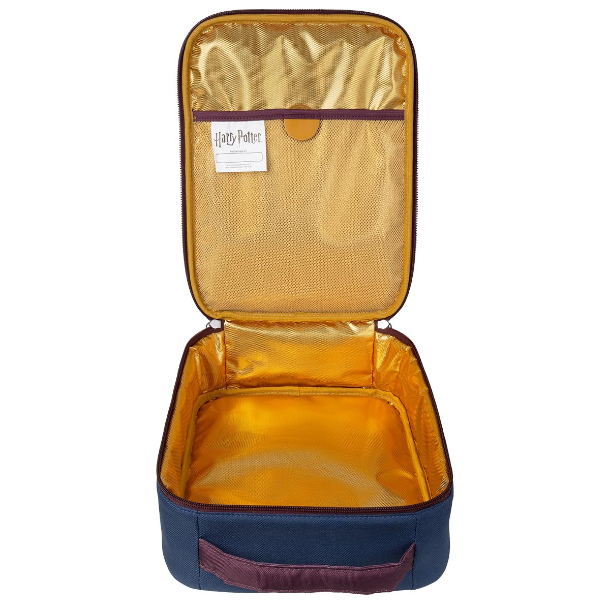 b.box Flexi-isolierte Lunchtasche – Harry Potter, hält das Mittagessen länger kühl und frisch, maschinenwaschbar, passend für große Lunchbox und Snackbox