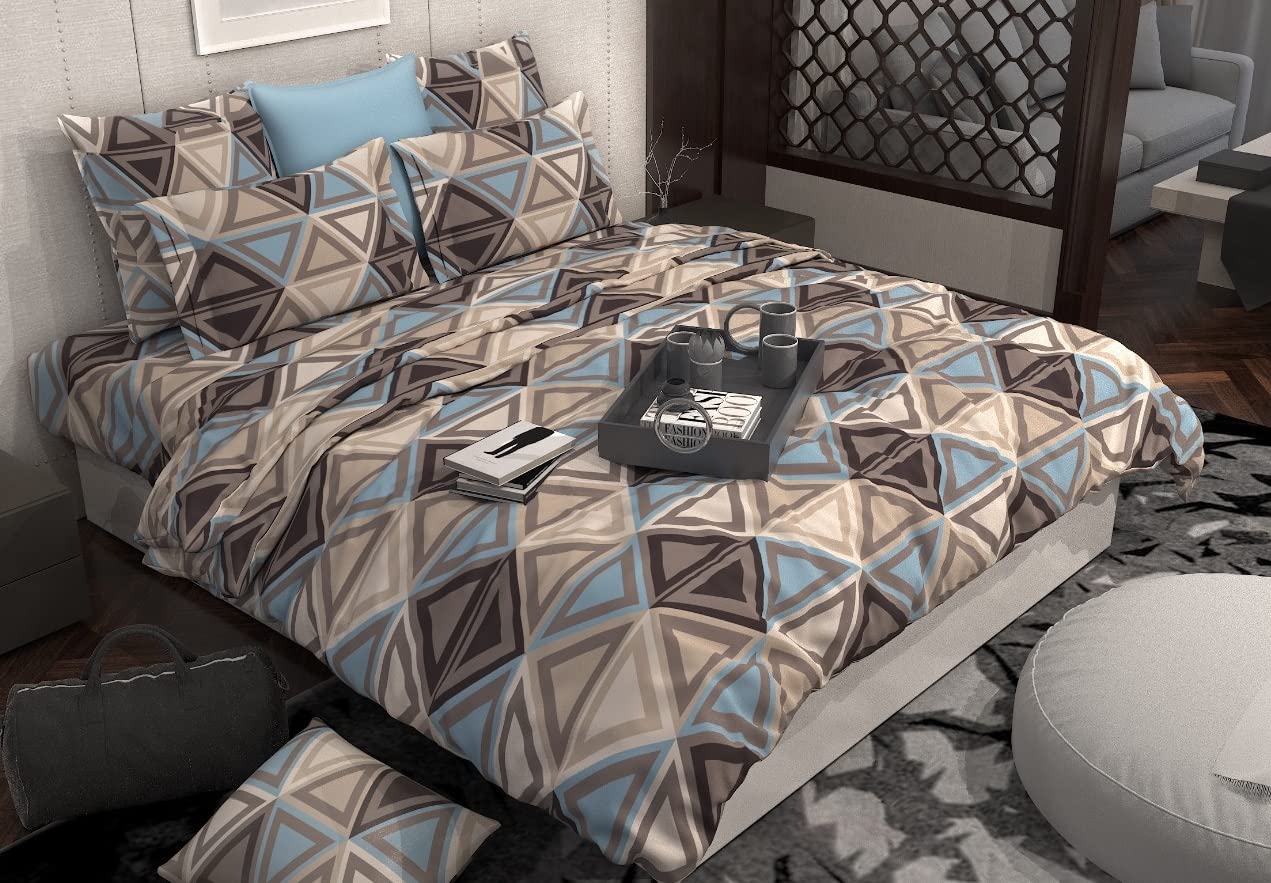 Jyotaksh Super Premium Soft Feel Cotton 360 Printed Elastic Fitted Bedsheets King Size Single Bedsheet With 1 Pillow Cover (36 X78 +8 Inches) King Size Single (Fitsb3, 220 Tc, D(Multicolor)) (B0BWRYCBG7) Amazon Price History, Amazon Price Tracker