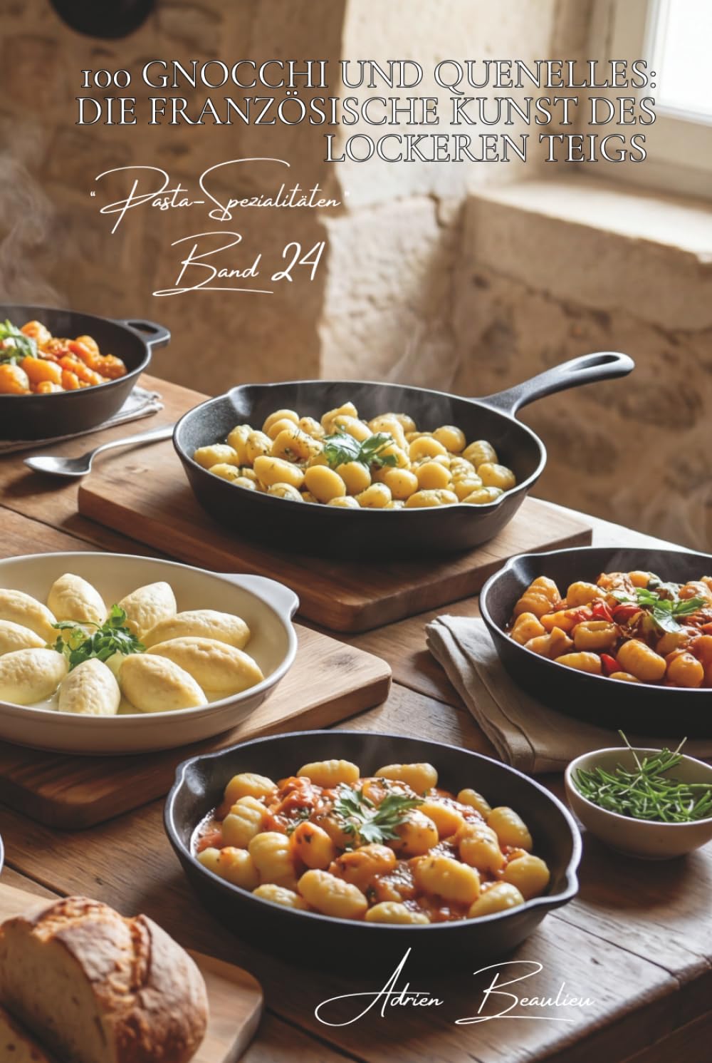 100 Gnocchi und Quenelles: Die französische Kunst des lockeren Teigs: Entdecken Sie die Geheimnisse von Kartoffeln, Ricotta, Grieß... Häppchen, die ... Unterserie „Pasta-Spezialitäten“ (8 Bücher))