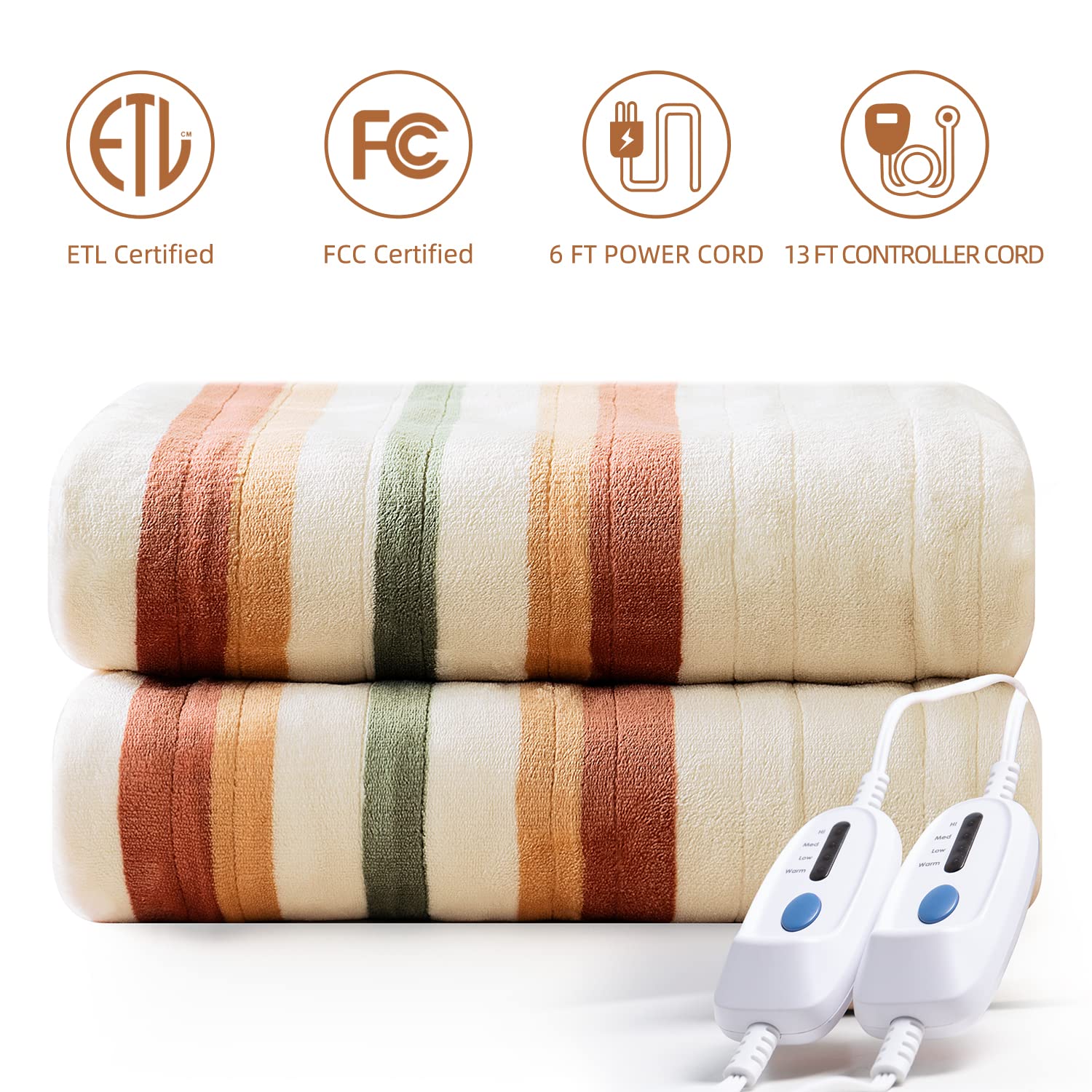 JET'S HOME Heated Blanket Queen Size 84''X90''Soft Silky Plush Electric  Blanket with 4 Heating Level u0026 10 Hour Auto Off Heating Blanket,ETL  Certified Machine Washable : Home u0026 Kitchen - Amazon.com