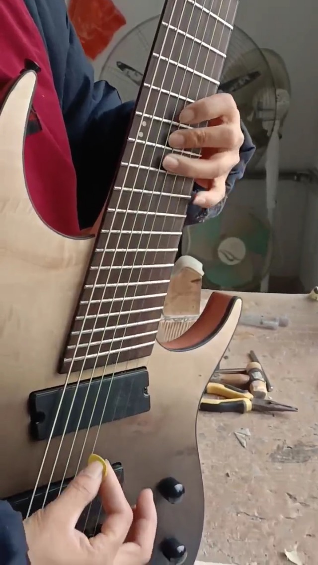 Amazon | Alljitaの手によって作られた世代のプロファン風フレット7弦