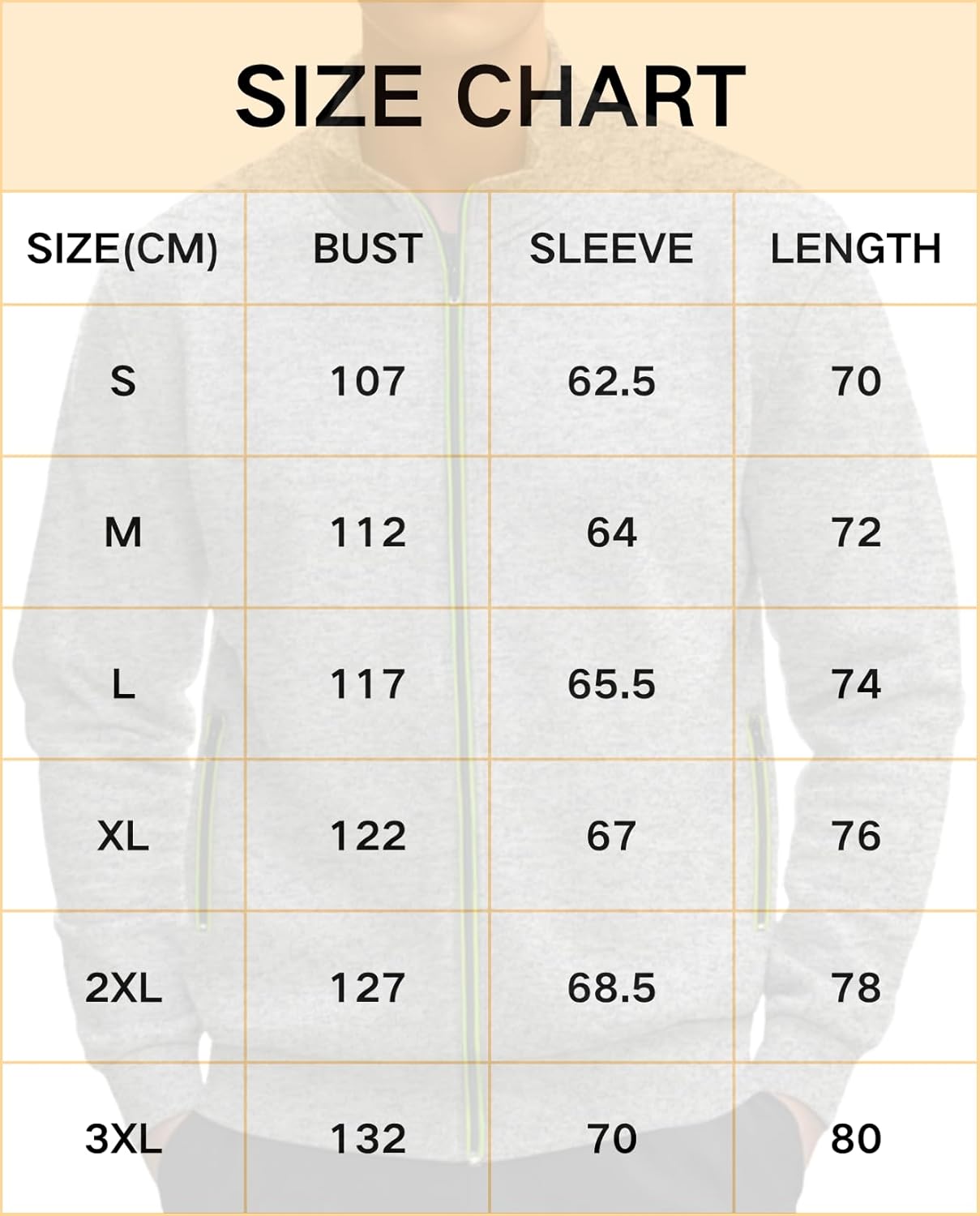Men's Zipper Cardigan - Warm Casual Sweatshirt Autumn Winter Wear for Vacations Everyday Life - Image 7