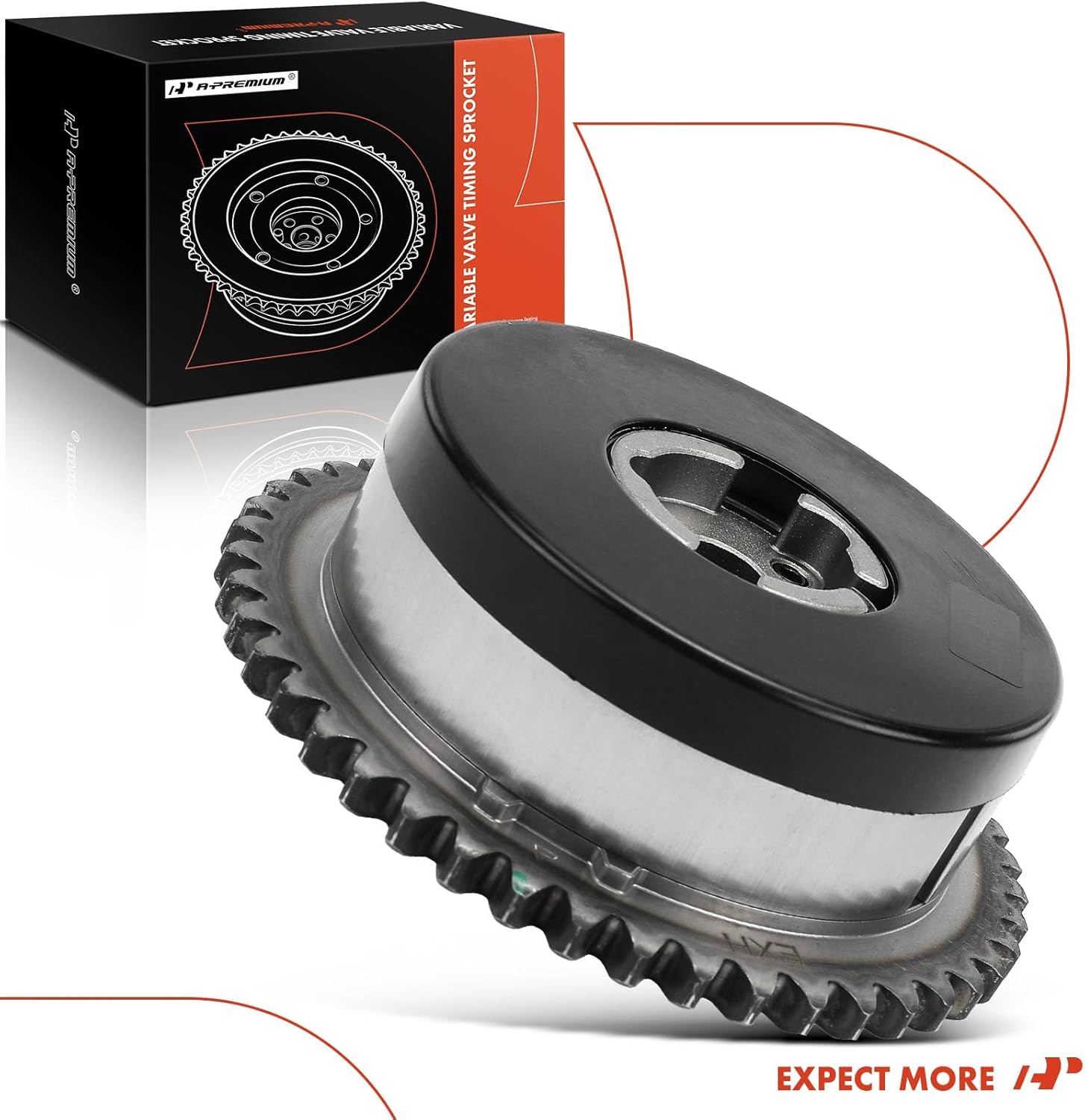 A-Premium Exhaust Variable Valve Timing (VVT) Sprocket Gear Camshaft Adjuster Compatible with Chevrolet Equinox, Malibu, Traverse, Impala, Camaro, Colorado & GMC Terrain & Cadillac & Buick Regal