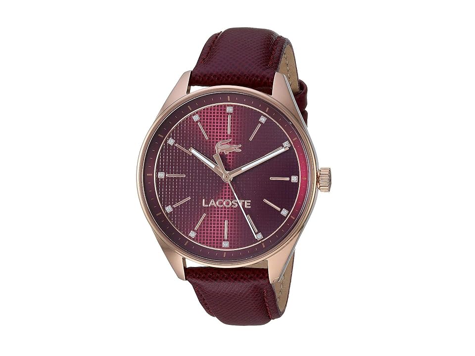 

Lacoste 2000934 - Philadelphia (Burgundy/Gold) Watches