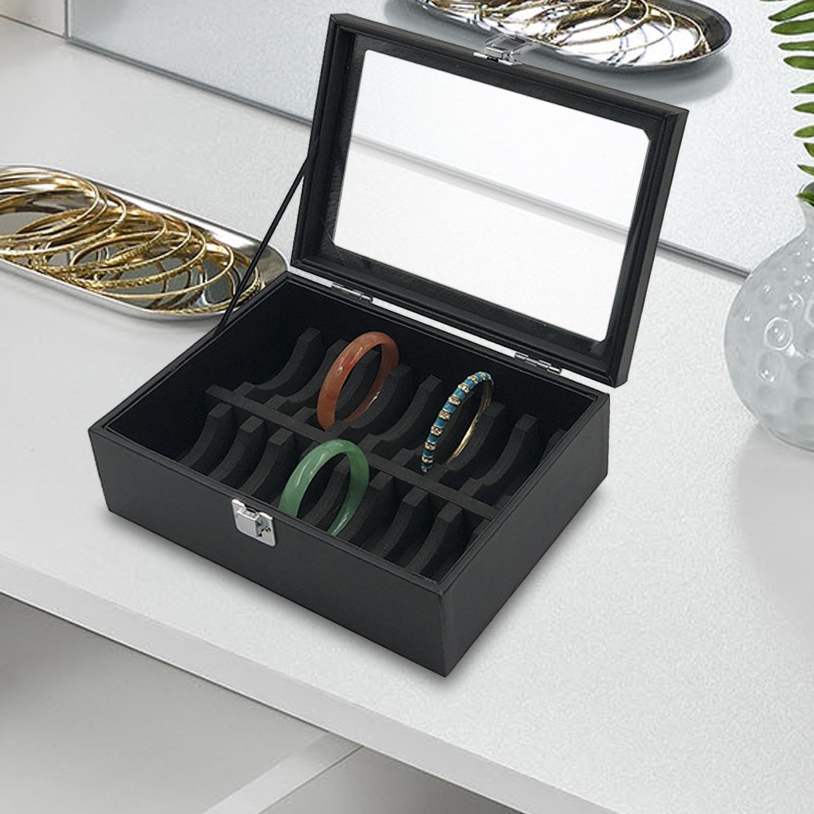 phild ブレスレット 専用ケース付き Amazon｜ブレスレットストレージボックス、10/20スロットPUレザー
