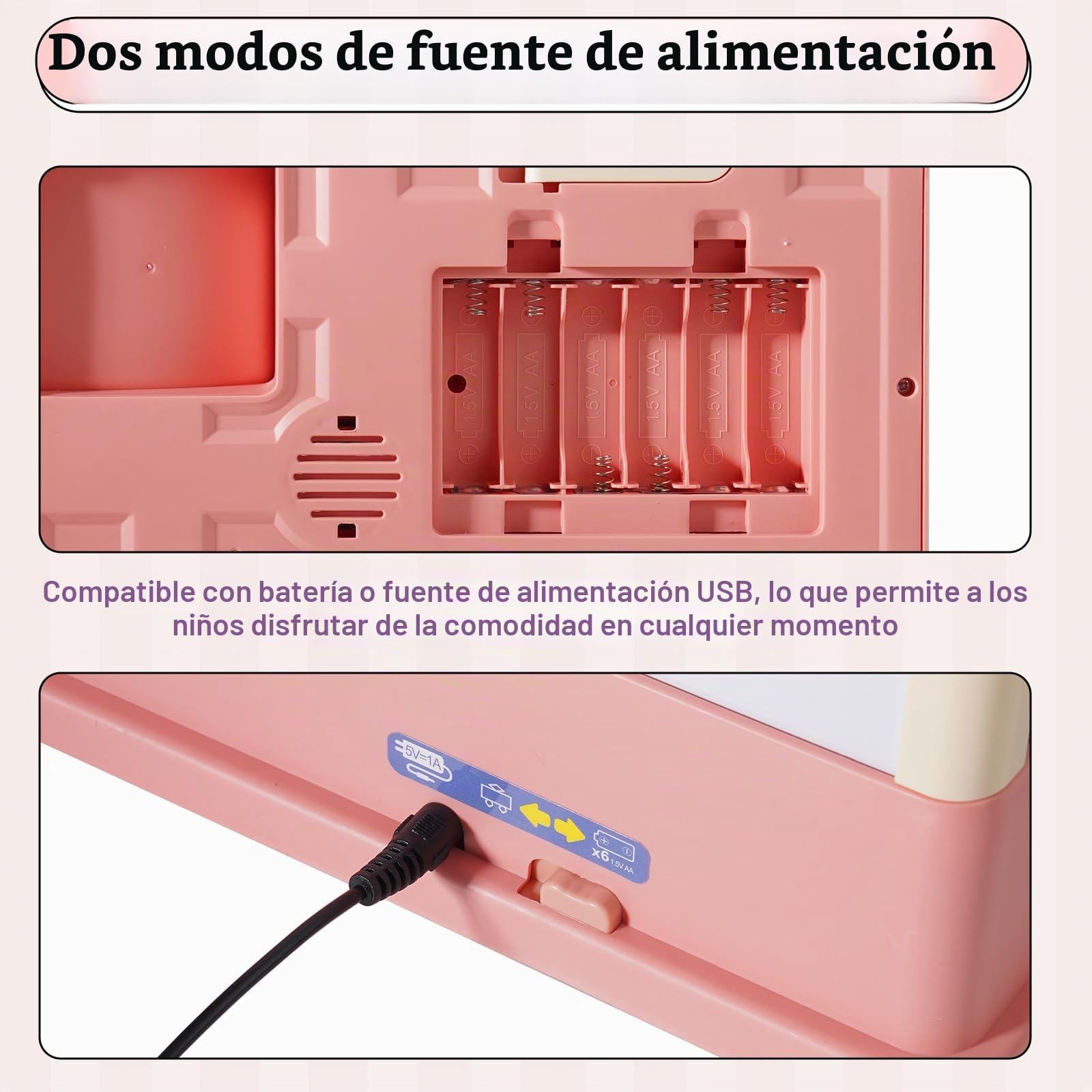 Máquina de Garras para Niños, Mini máquina de Garras con Monedas, Juguetes de Peluche y gashapons, máquina de Garras con música, Maquina de Peluches Mini(Rosa)