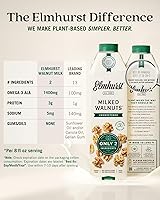 Vista 3 de Elmhurst 1925 - Leche de nuez sin azúcar, sin lácteos, vegano, 32 onzas (paquete de 6)