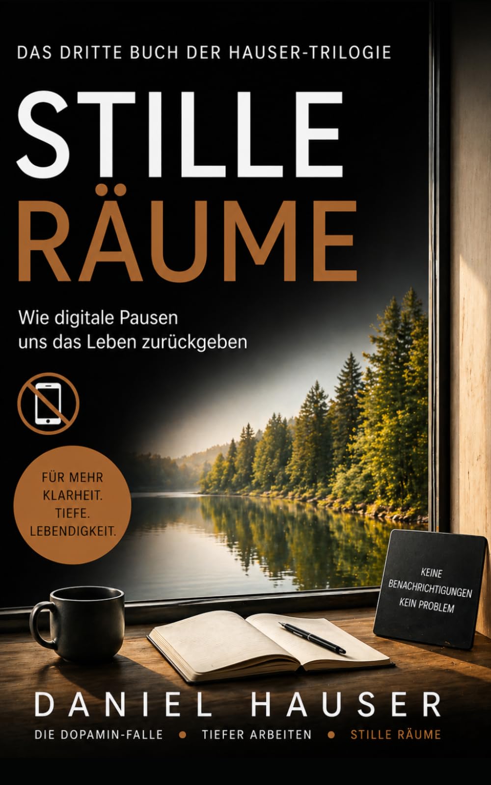 Stille Räume: Wie digitale Pausen uns das Leben zurückgeben (Daniel Hauser Reihe)