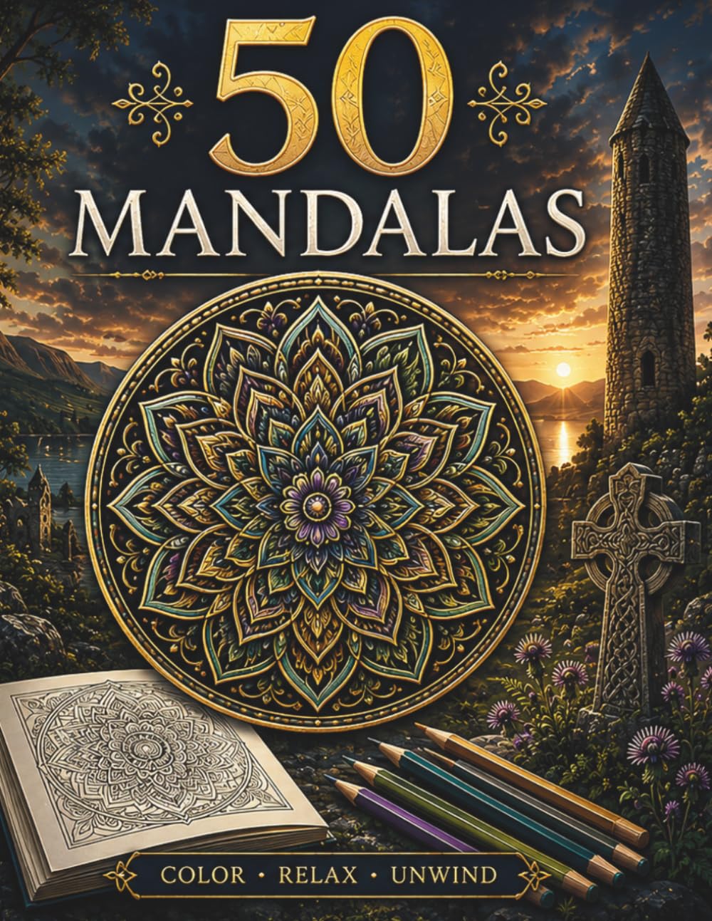 50 Mandalas (Mandala Books)