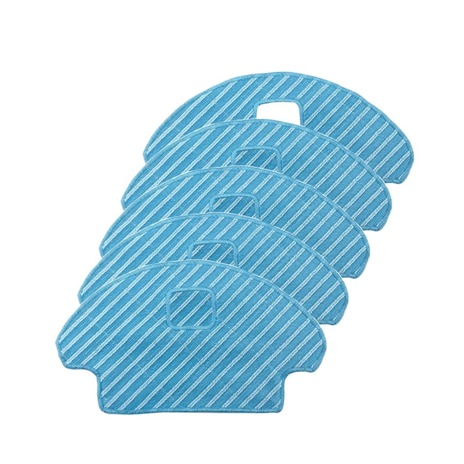 EEZII Mop Cloth Bracket Interior Replacement Parts Robot Vacuum Cleaner Rag Holder，Compatible For Ecovacs，Compatible For Ozmo，930 DG3G(4pcs mop cloth)