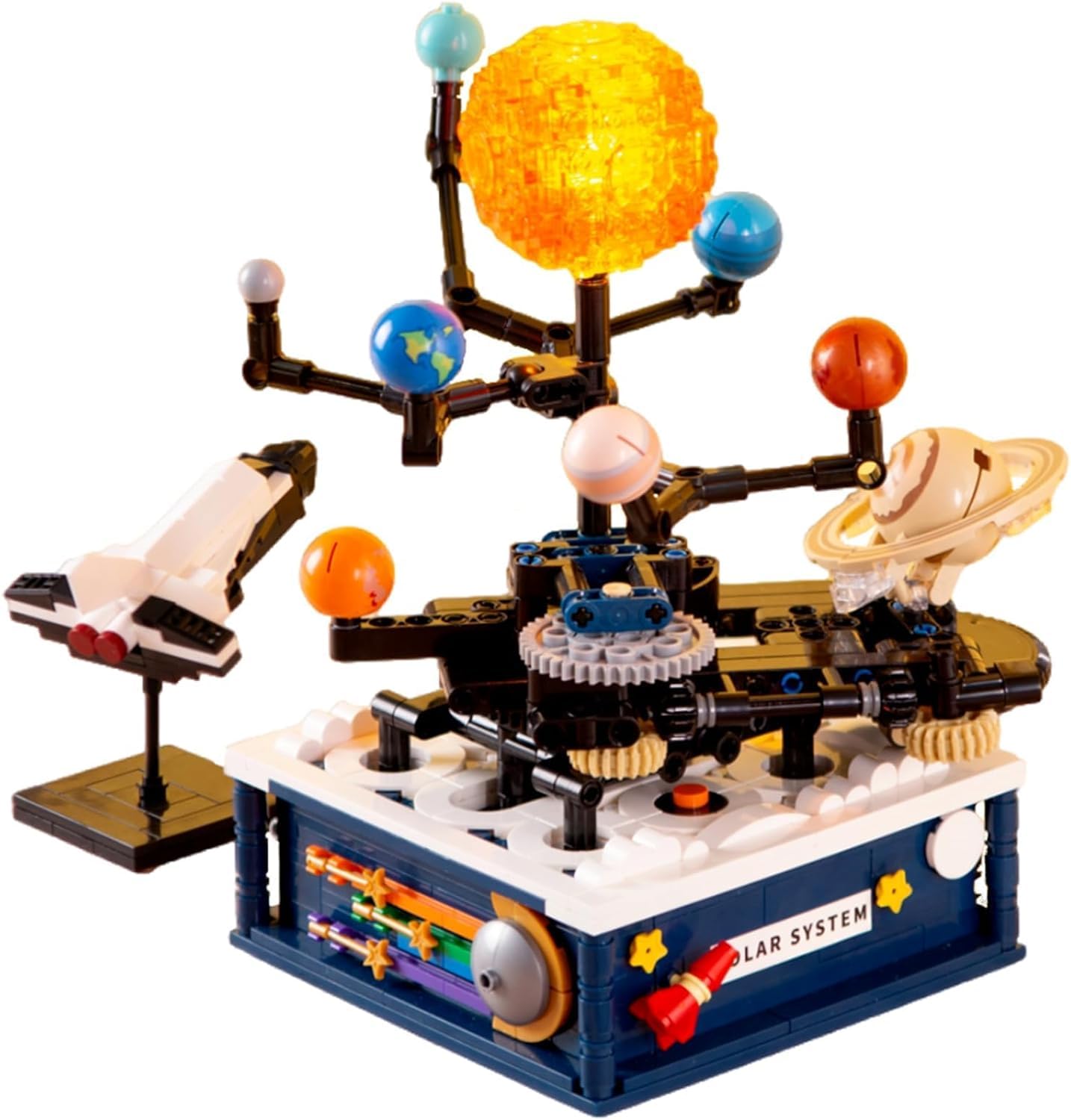 Solar System Creative Building Toys, Astronomy Solar System Model Kit, Educational Toys for Science Experiments, Gifts for Children Ages 8-10 - Ages 12-14 and up, Learning Kits 775 Pieces