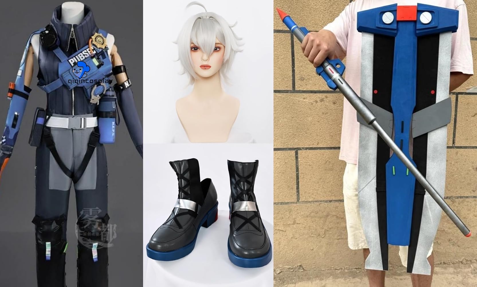 ゼンゼロ セス コスプレ 衣装 ウィッグ 尻尾 新品未使用 セスゼンゼロコスプレ衣装 ウィッグ 尻尾