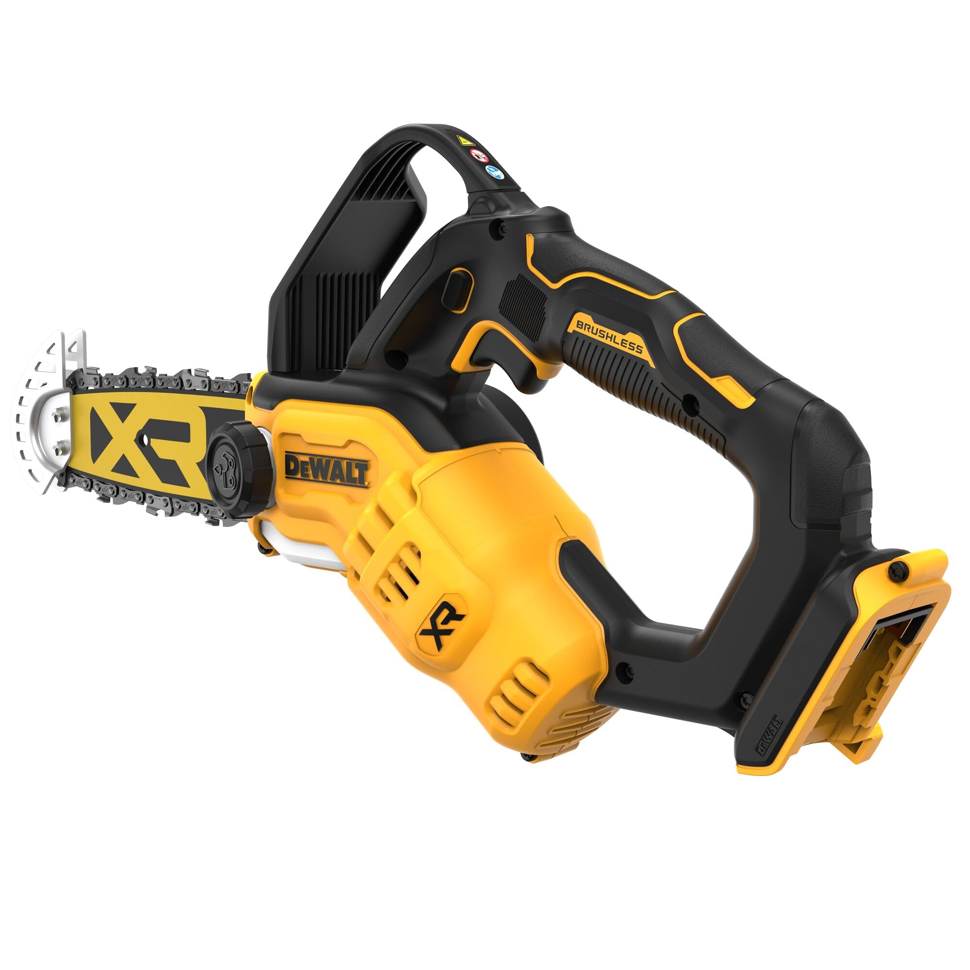 DEWALT Sierra de podar sin escobillas XR 18V sin cargador/batería, DCMPS520N-XJ