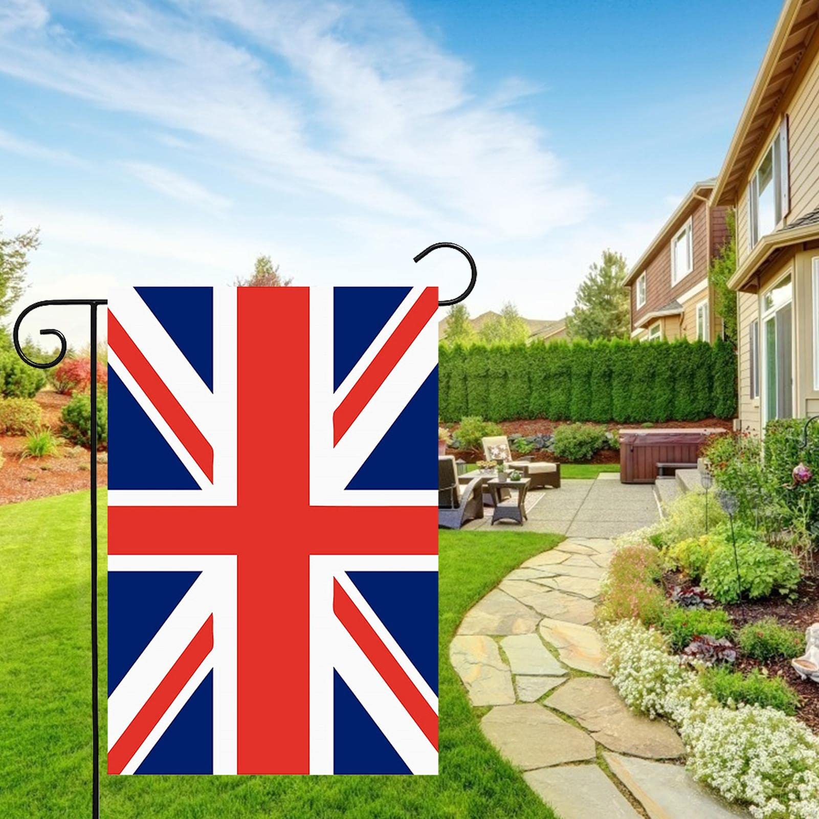 Amazon.co.jp: SURD 英国国旗バナー ユニオンジャック・英国