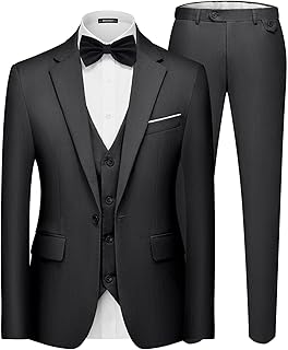 MAGE Men's Slim Fit Suit Set