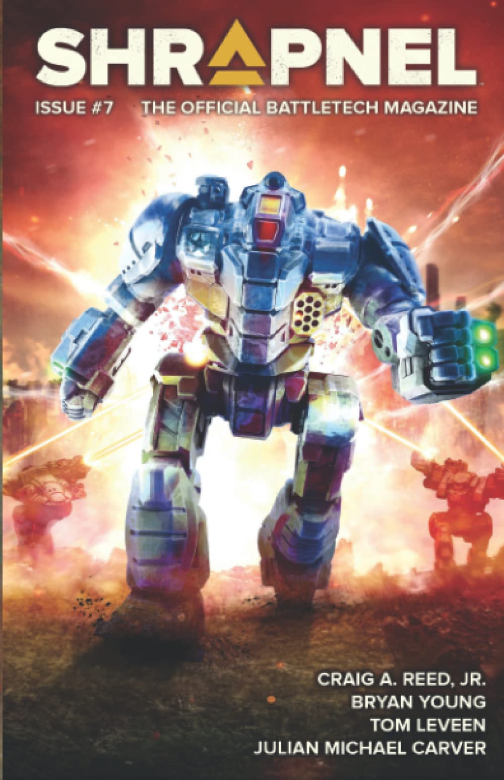 BattleTech: Shrapnel, Issue #7 (The Official BattleTech Magazine) Paperback – December 18, 2021