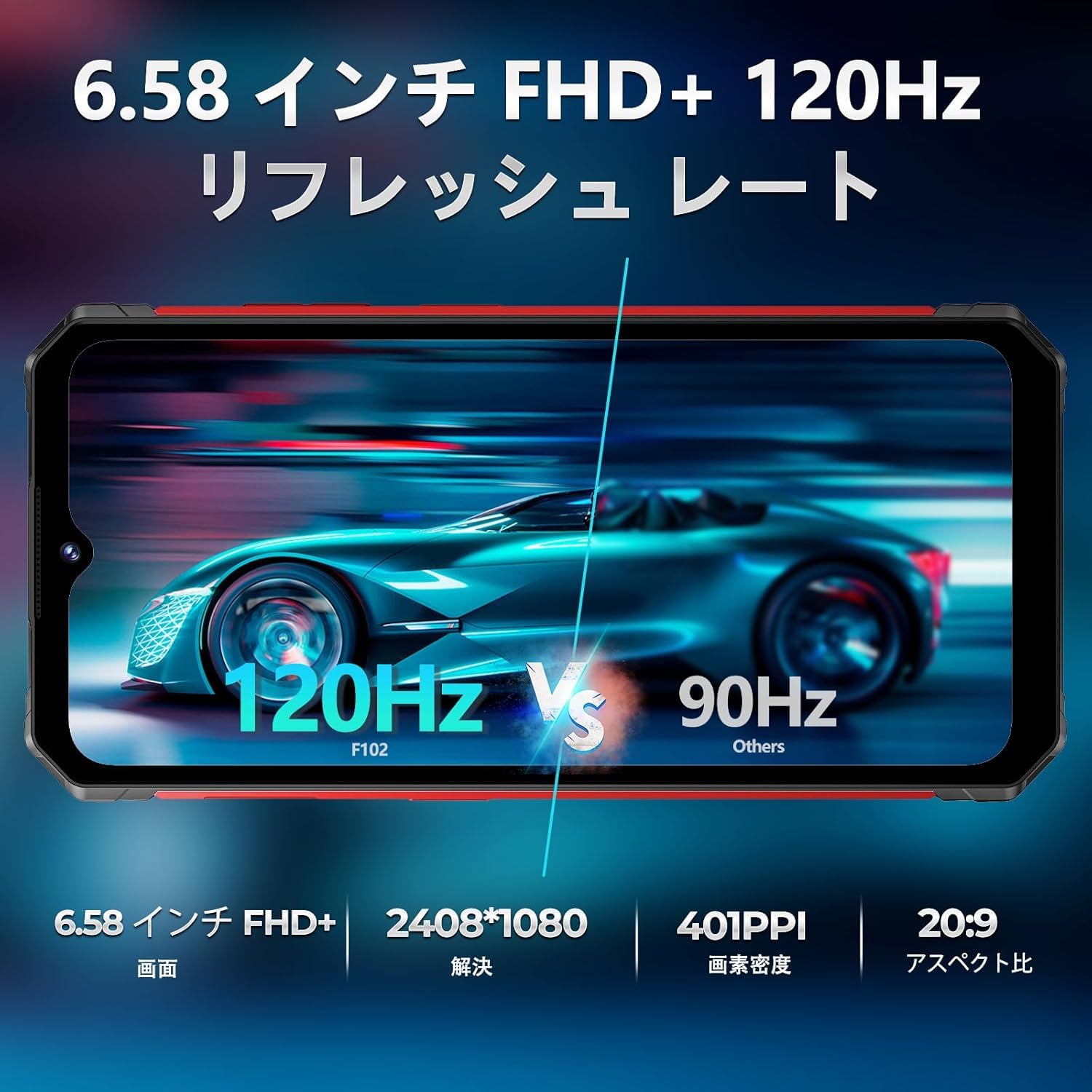 FOSSiBOT F102 ※難あり※ FOSSiBOT F102 ※難あり※の通販 by アルヴァ's shop｜ラクマ