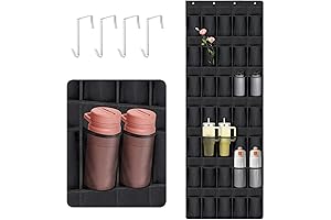 Water Bottle Organizer: Over-the-Door Closet Storage for Shoes