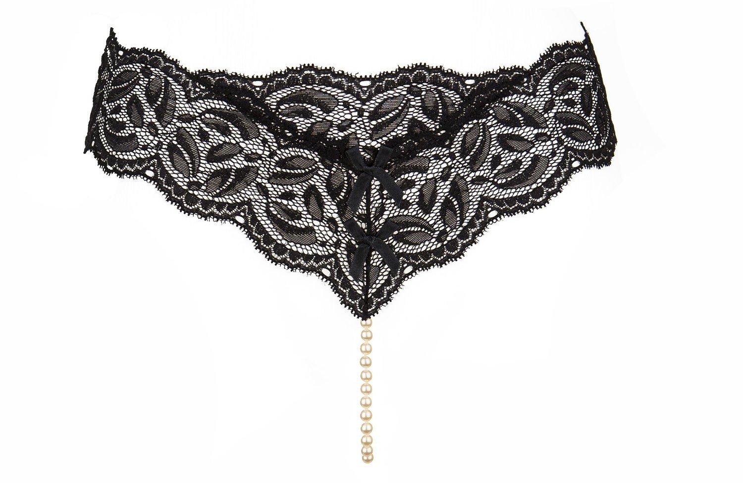 jkfs Women's Elegant Floral Lace Panties – Soft Breathable Low Rise Lingerie Underwear (in, Alpha, M, Regular, Black)-picture-23